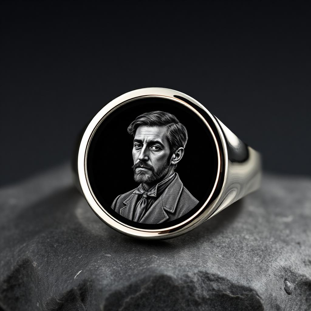 Noir Portrait Signet